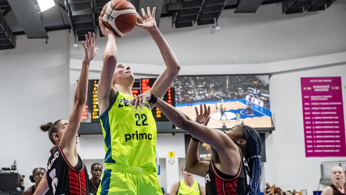 Basketbalistky USK Praha deklasovaly v Evropské lize Gdyni